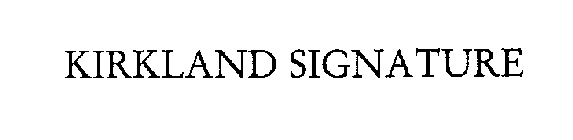 KIRKLAND SIGNATURE