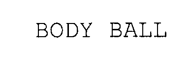 BODY BALL