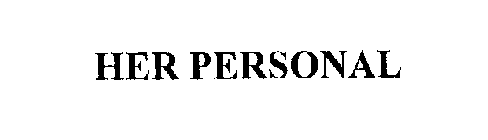 HER PERSONAL
