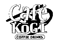 CAFE KOGI COFFEE DRINKS