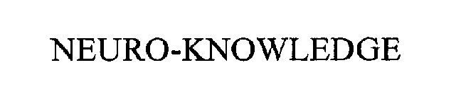 NEURO-KNOWLEDGE