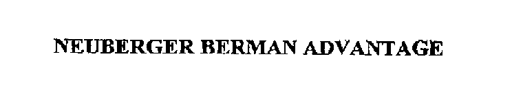 NEUBERGER BERMAN ADVANTAGE