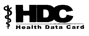 HDC HEALTH DATA CARD