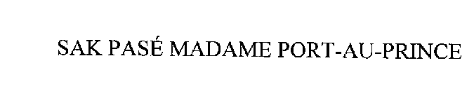 SAK PASE MADAME PORT-AU-PRINCE