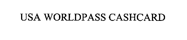 USA WORLDPASS CASHCARD