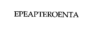 EPEAPTEROENTA