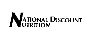 NATIONAL DISCOUNT NUTRITION
