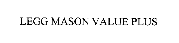 LEGG MASON VALUE PLUS