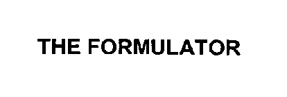 THE FORMULATOR