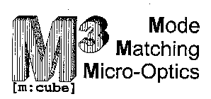 MODE MATCHING MICRO-OPTICS M 3 [M: CUBE]