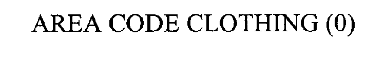 AREA CODE CLOTHING (0)