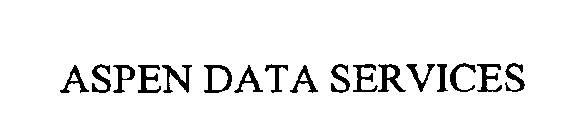 ASPEN DATA SERVICES