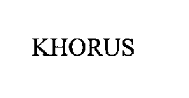 KHORUS