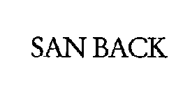 SAN BACK