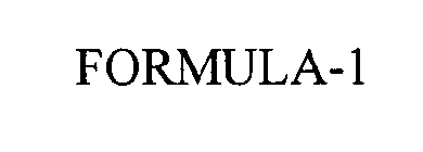 FORMULA-1