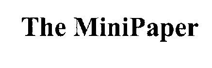 THE MINIPAPER