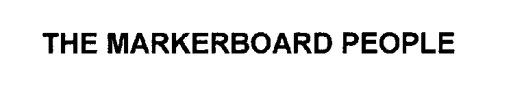 THE MARKERBOARD PEOPLE