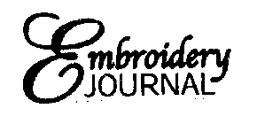 EMBROIDERY JOURNAL