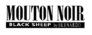 MOUTON NOIR BLACK SHEEP BY BERNARDO