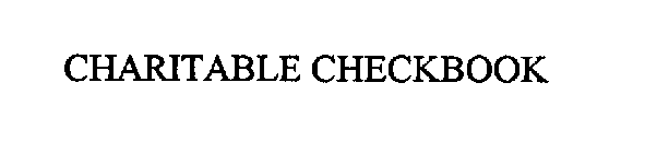 CHARITABLE CHECKBOOK