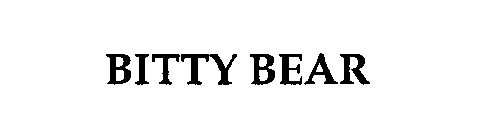 BITTY BEAR