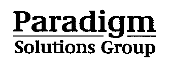 PARADIGM SOLUTIONS GROUP