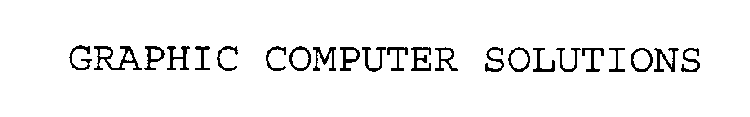 GRAPHIC COMPUTER SOLUTIONS