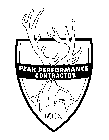 PEAK PERFORMANCE CONTRACTOR ELK