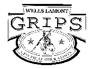 WELLS LAMONT GRIPS GENUINE LEATHER GLOVES