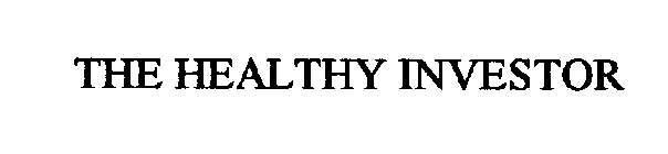 THE HEALTHY INVESTOR