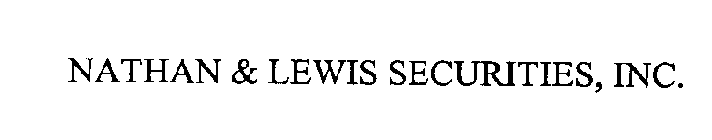 NATHAN & LEWIS SECURITIES, INC.