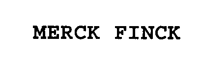 MERCK FINCK