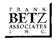 FRANK BETZ ASSOCIATES INC.