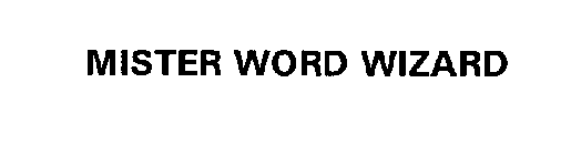 MISTER WORD WIZARD