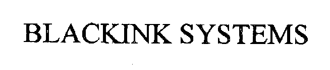 BLACKINK SYSTEMS