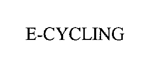 E-CYCLING