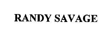 RANDY SAVAGE
