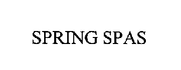 SPRING SPAS