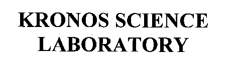 KRONOS SCIENCE LABORATORY