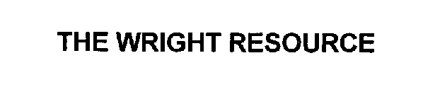 THE WRIGHT RESOURCE