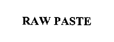 RAW PASTE