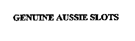 GENUINE AUSSIE SLOTS