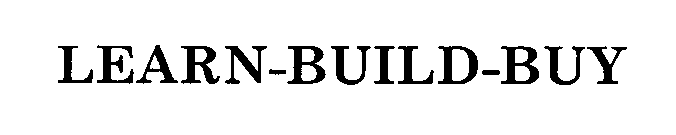 LEARN-BUILD-BUY