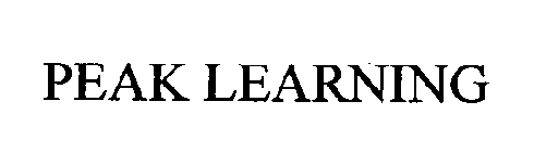 PEAK LEARNING