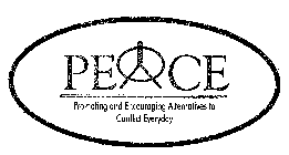 PEACE PROMOTING AND ENCOURAGING ALTERNATIVES TO CONFLICT EVERYDAY