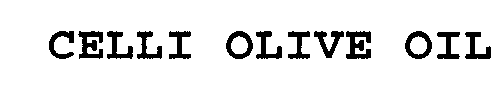 CELLI OLIVE OIL