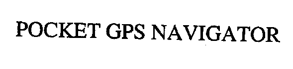 POCKET GPS NAVIGATOR