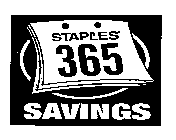 STAPLES 365 SAVINGS
