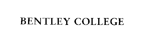 BENTLEY COLLEGE