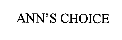 ANN'S CHOICE